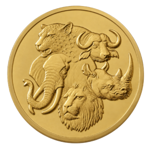 100g Fine Gold Big 5 Medallion