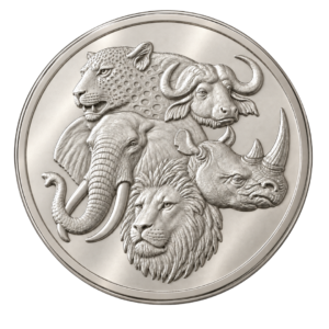 1oz Fine Silver Big 5 Medallion
