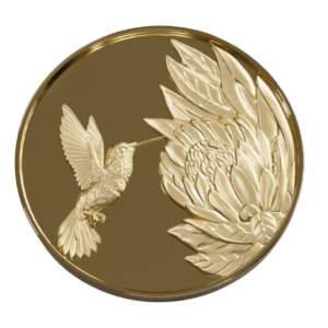 1oz Fine Gold Bird Medallion
