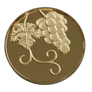 1oz Fine Gold Vine Medallion