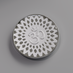 1oz Fine Silver Aum Medallion
